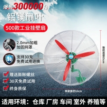500款-掛壁扇-工業(yè)電風(fēng)扇強(qiáng)力落地扇大風(fēng)量牛角扇商用機(jī)械大功率車(chē)間工廠壁掛扇